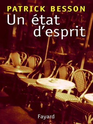cover image of Un état d'esprit